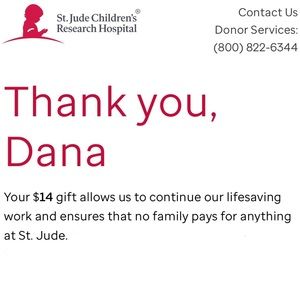 Donation for Love Your Melon sale